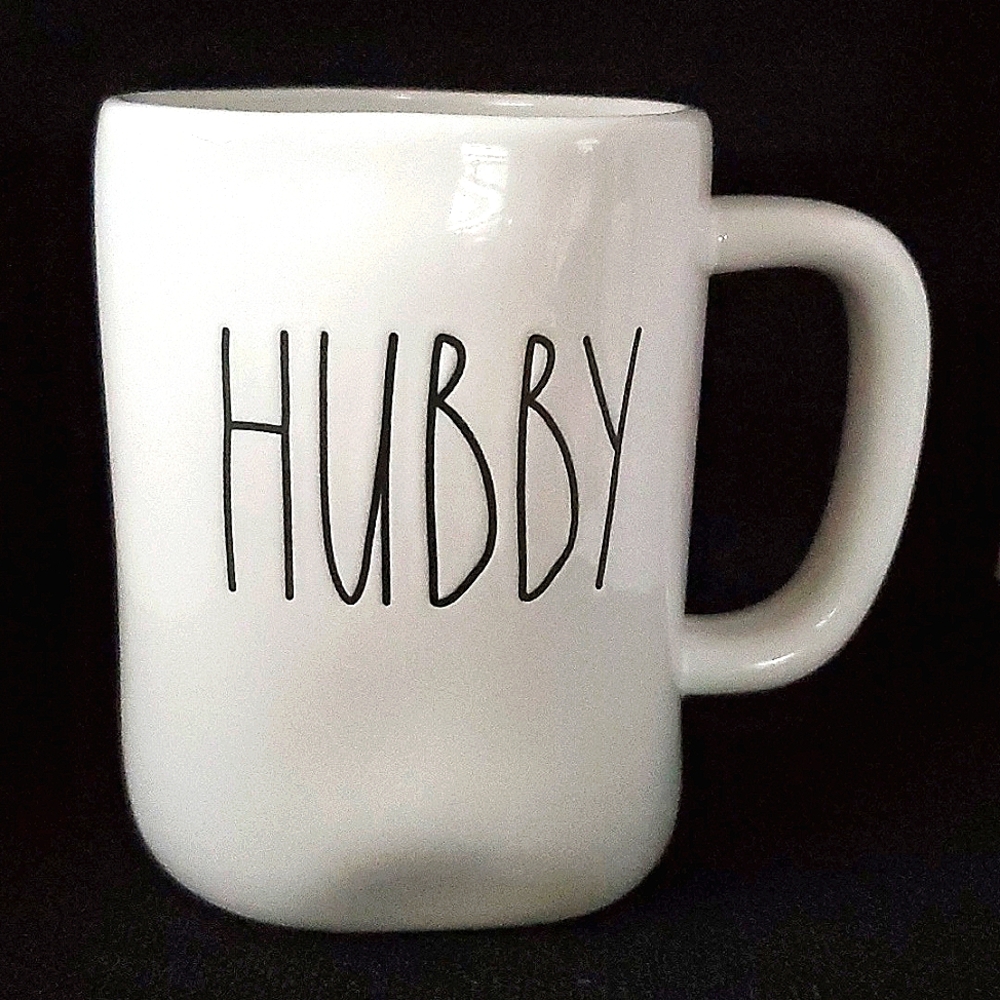 Rea Dunn HUBBY Artisan Collection 1 Mug Perfect for Coffee, Hot Cho…